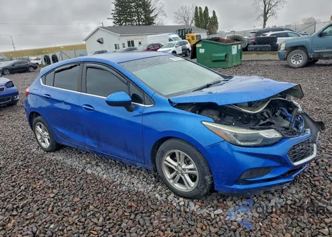 2018 Chevrolet Cruze Lt z USA, uszkodzony, nr VIN 3G1BE6SM8JS547548
